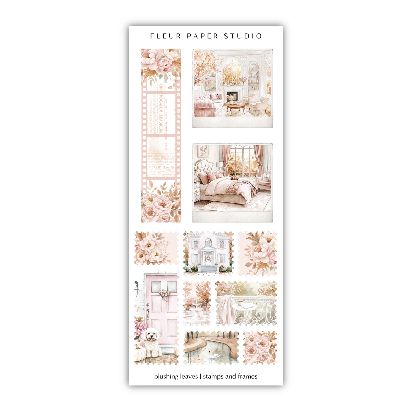 Blushing Leaves | Decorative Kit