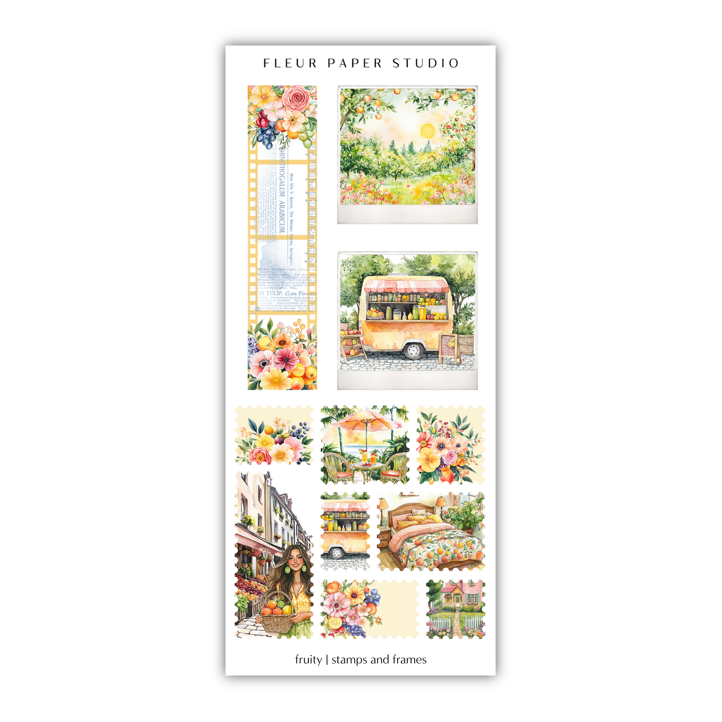 Fruity | Decorative Kit