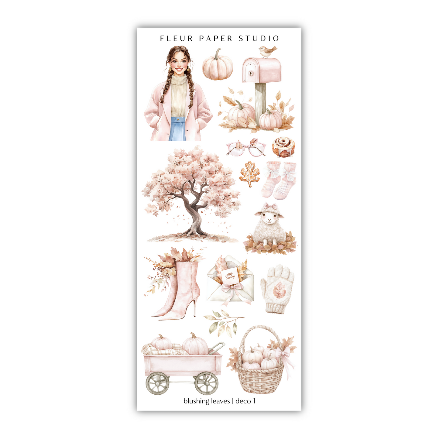 Blushing Leaves | Decorative Kit