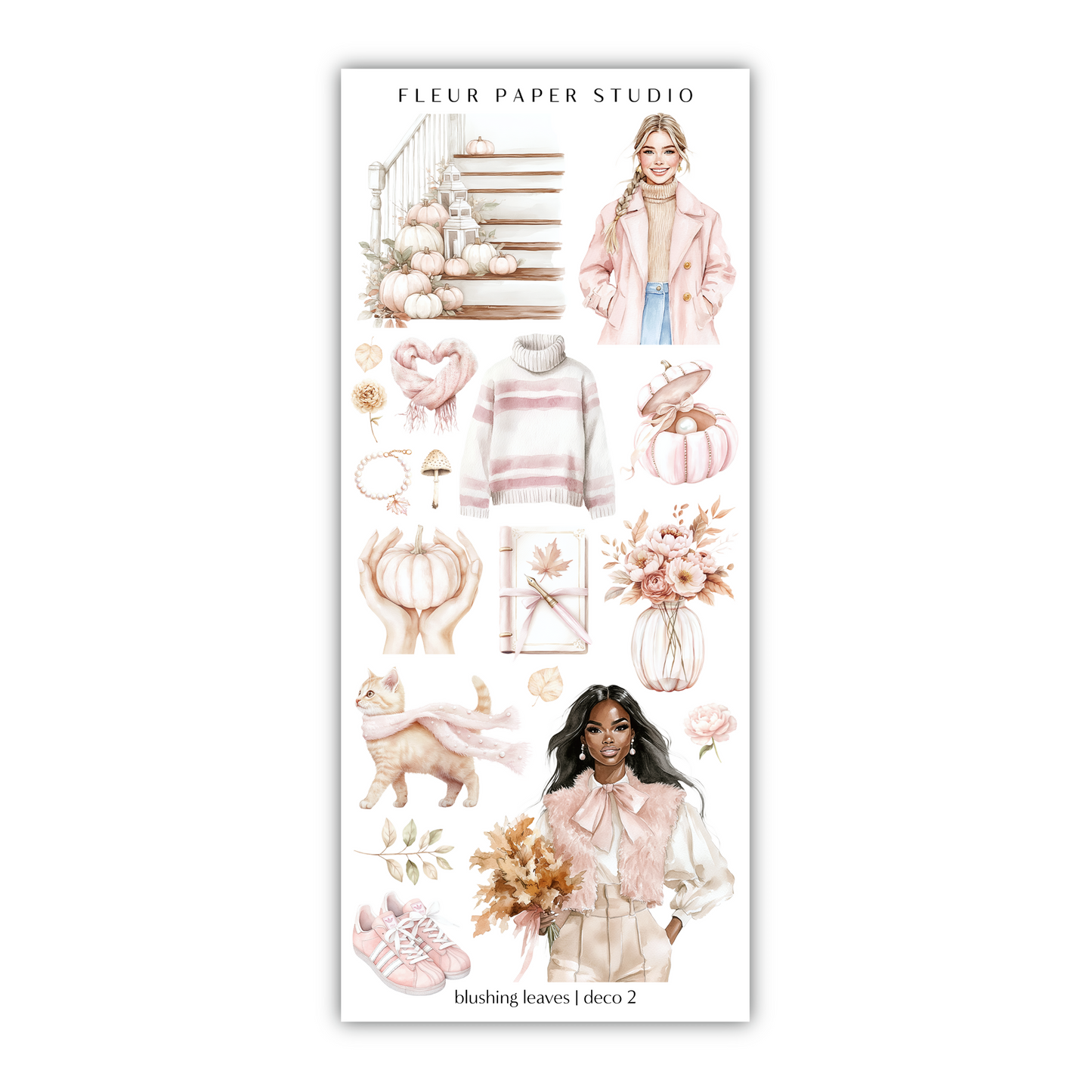 Blushing Leaves | Decorative Kit