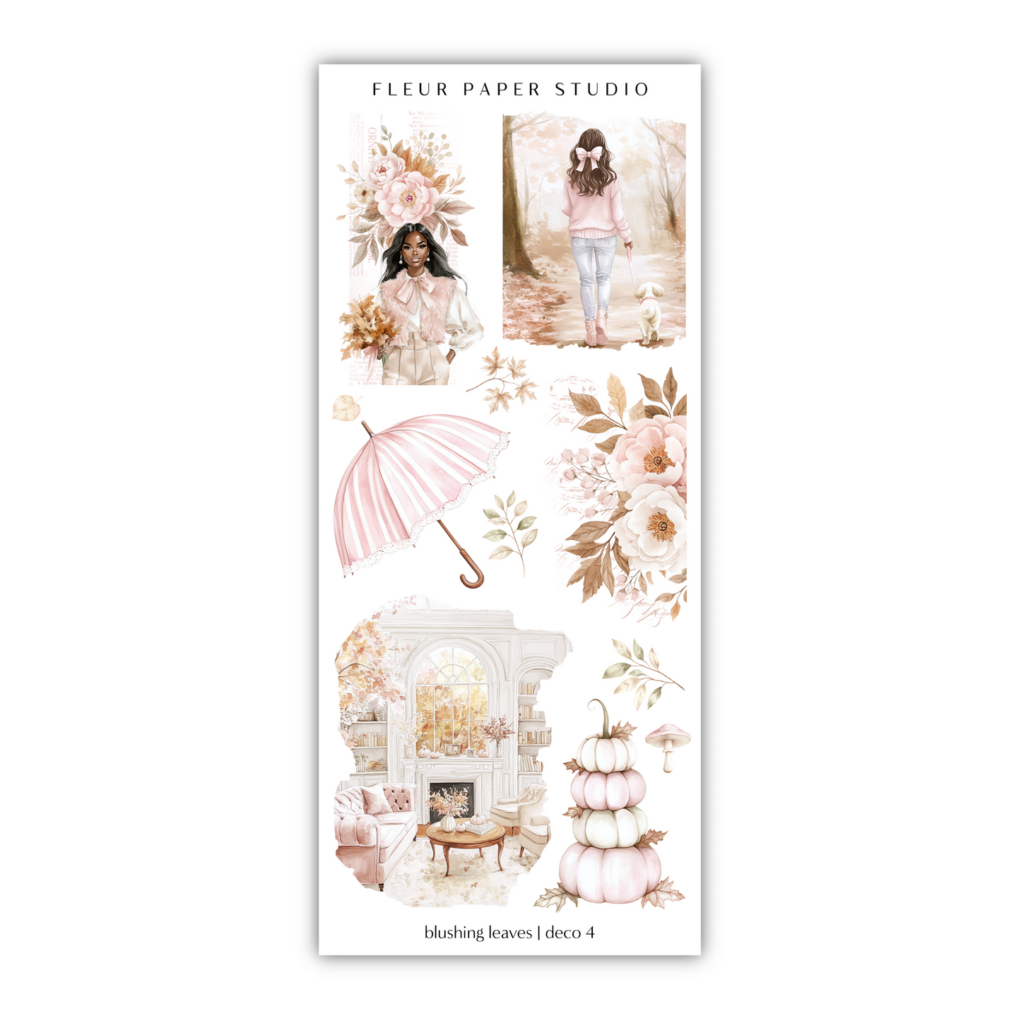 Blushing Leaves | Decorative Kit