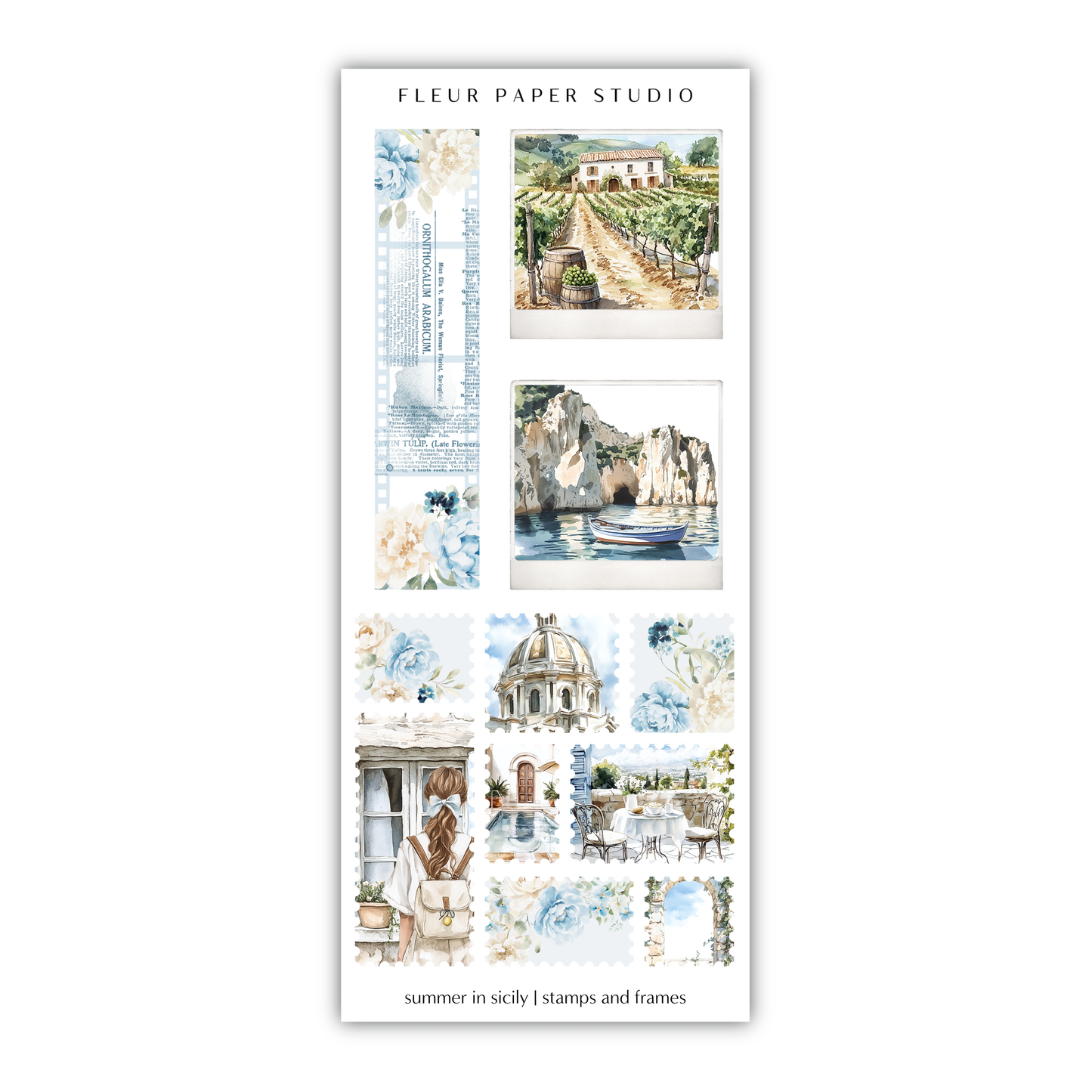 Summer in Sicily | Decorative Kit