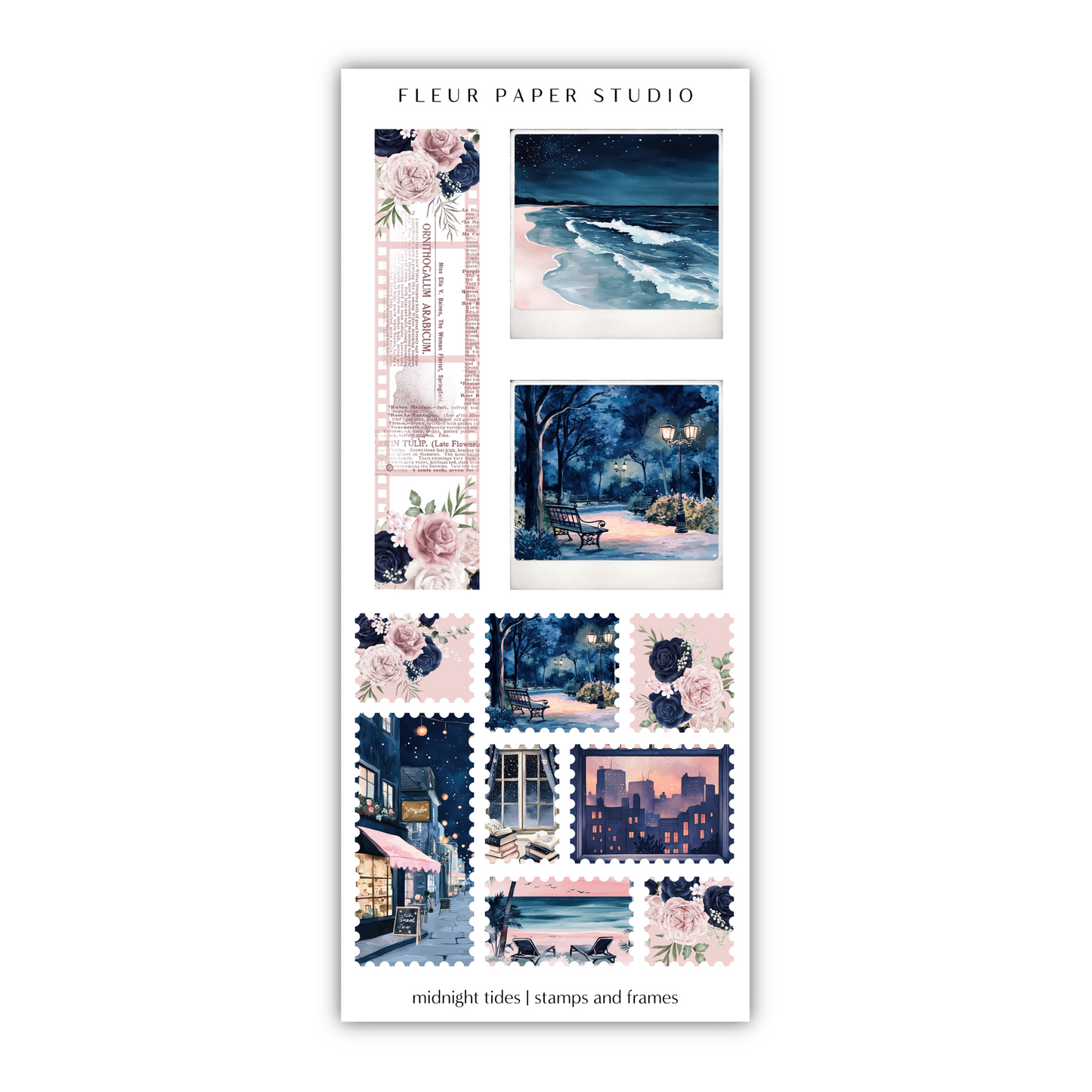 Midnight Tides | Decorative Kit