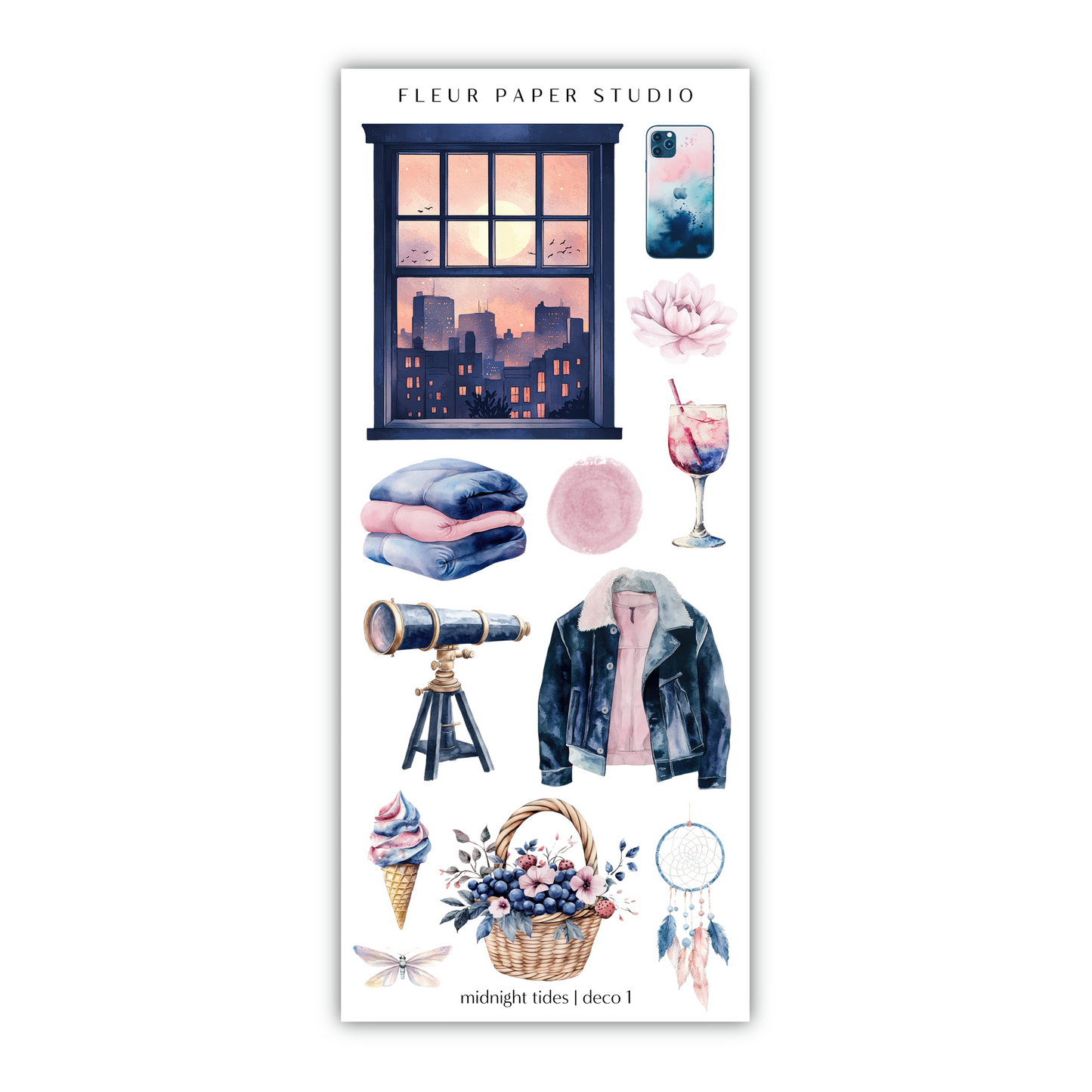Midnight Tides | Decorative Kit