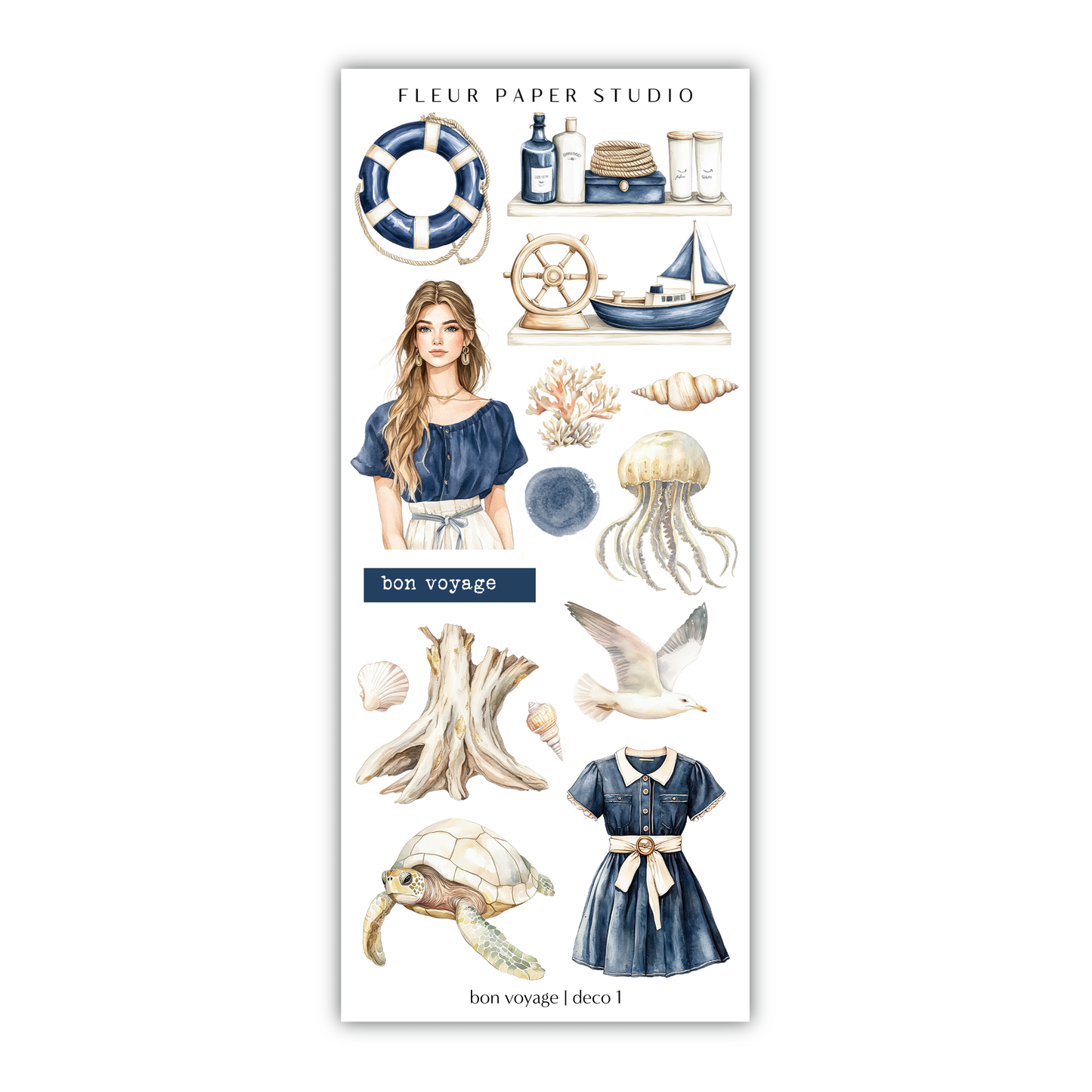 Bon Voyage | Decorative Kit