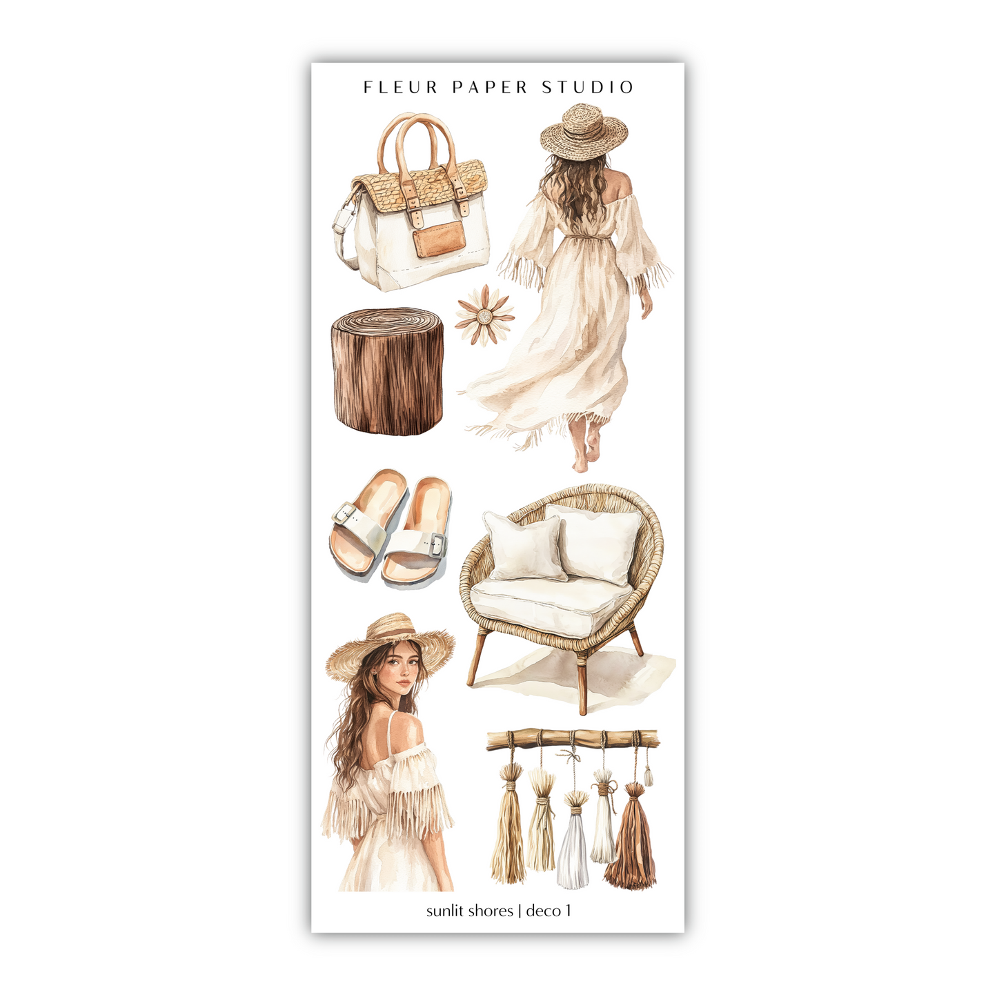 Sunlit Shores | Decorative Kit