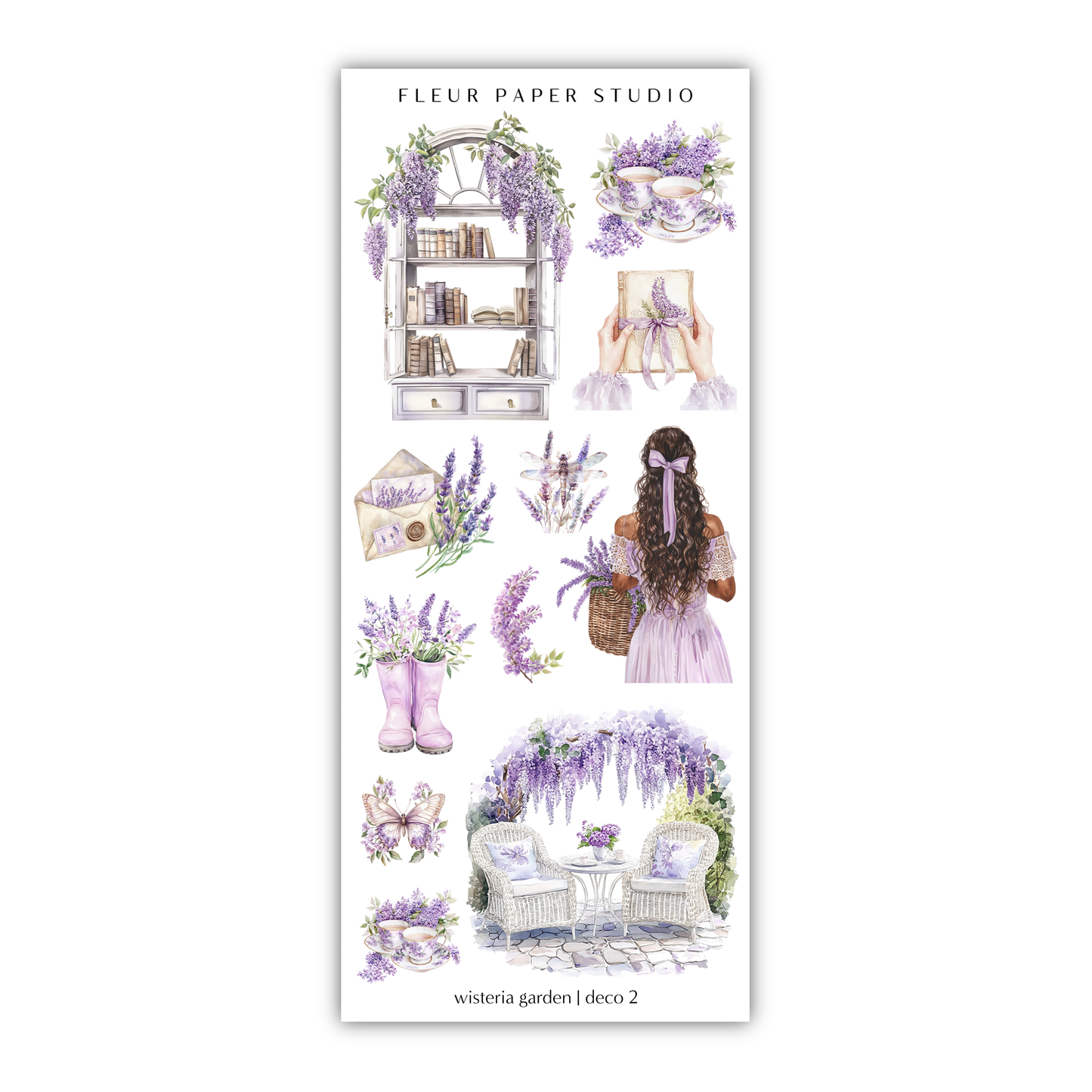 Wisteria Garden | Decorative Kit