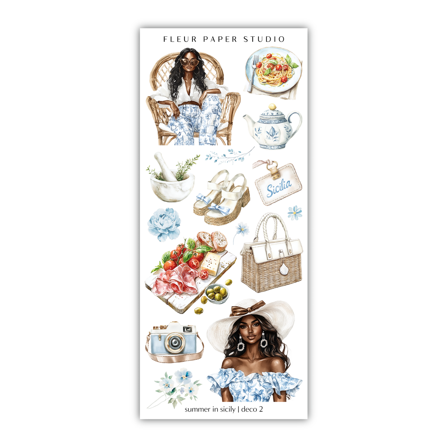 Summer in Sicily | Decorative Kit