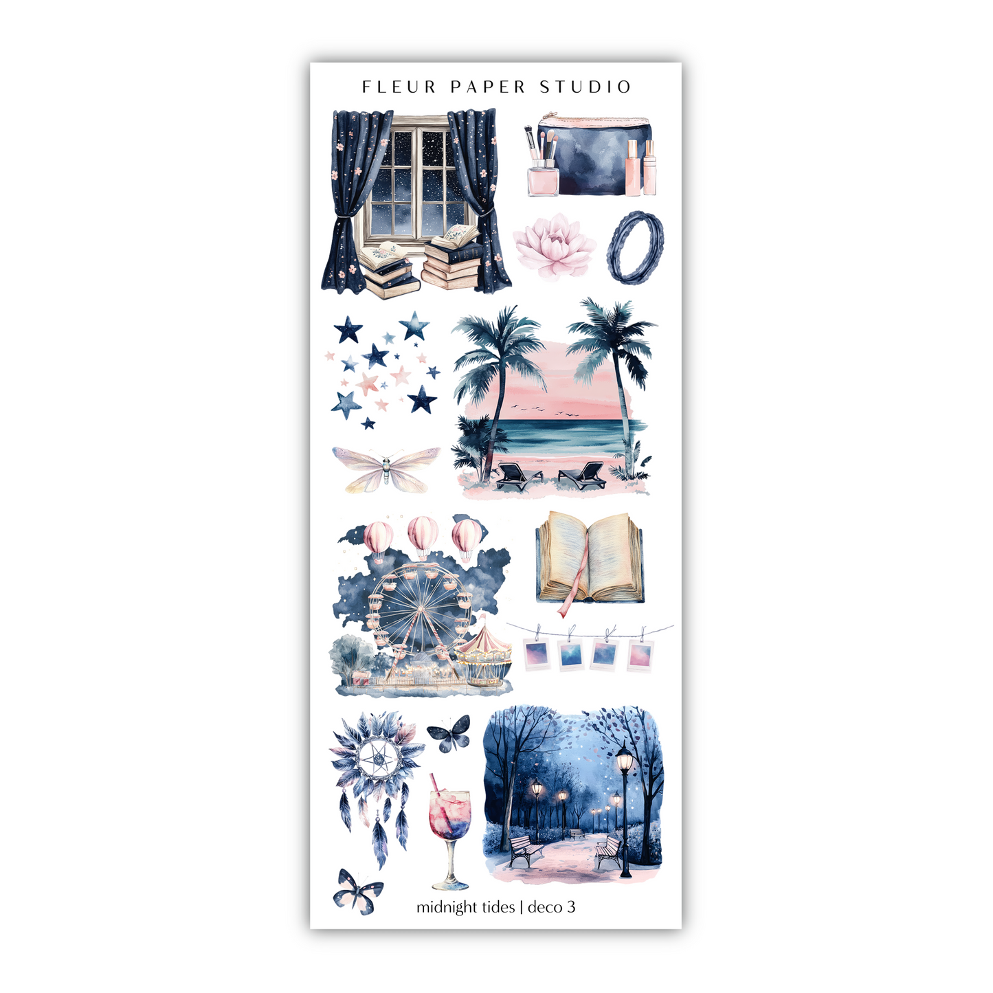 Midnight Tides | Decorative Kit
