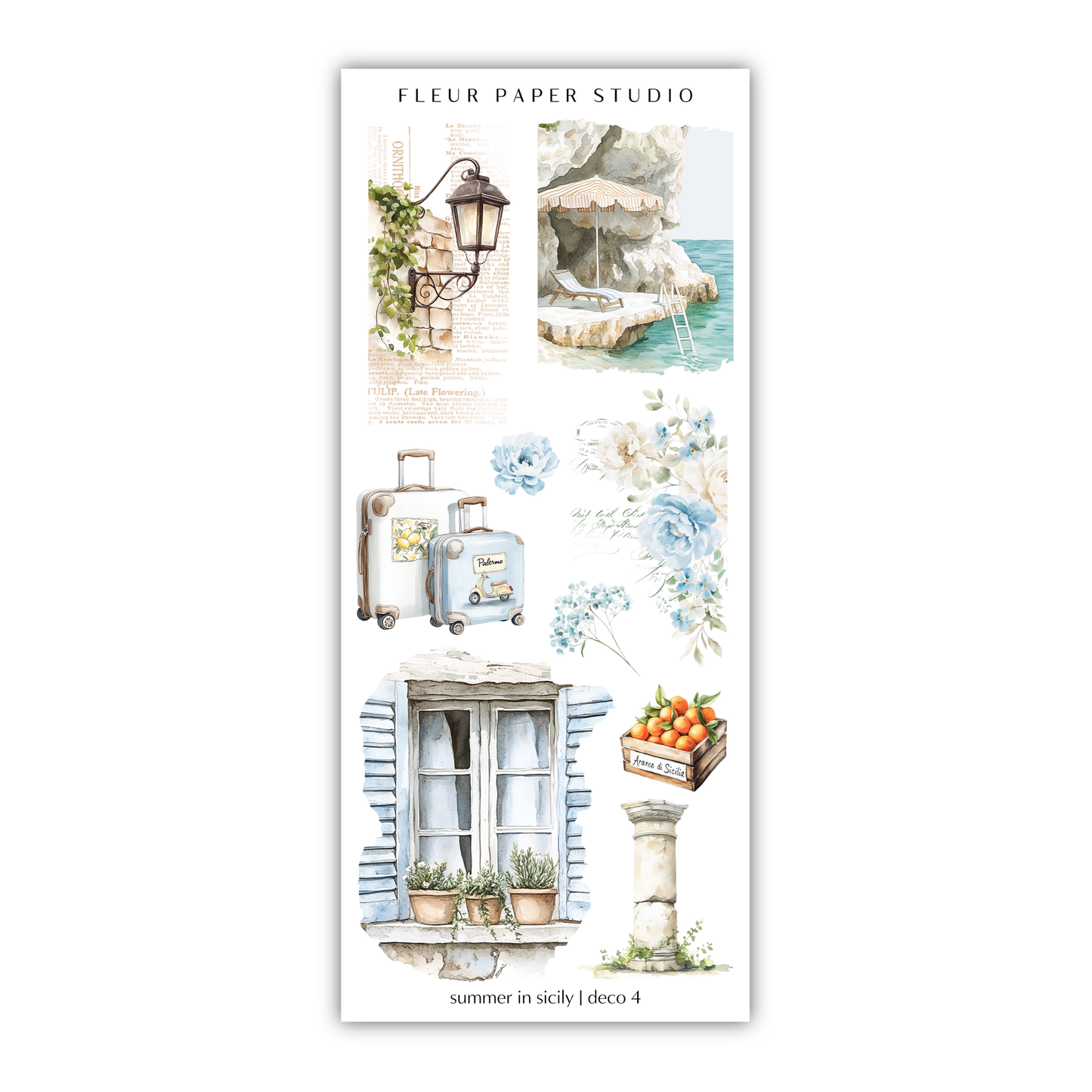 Summer in Sicily | Decorative Kit