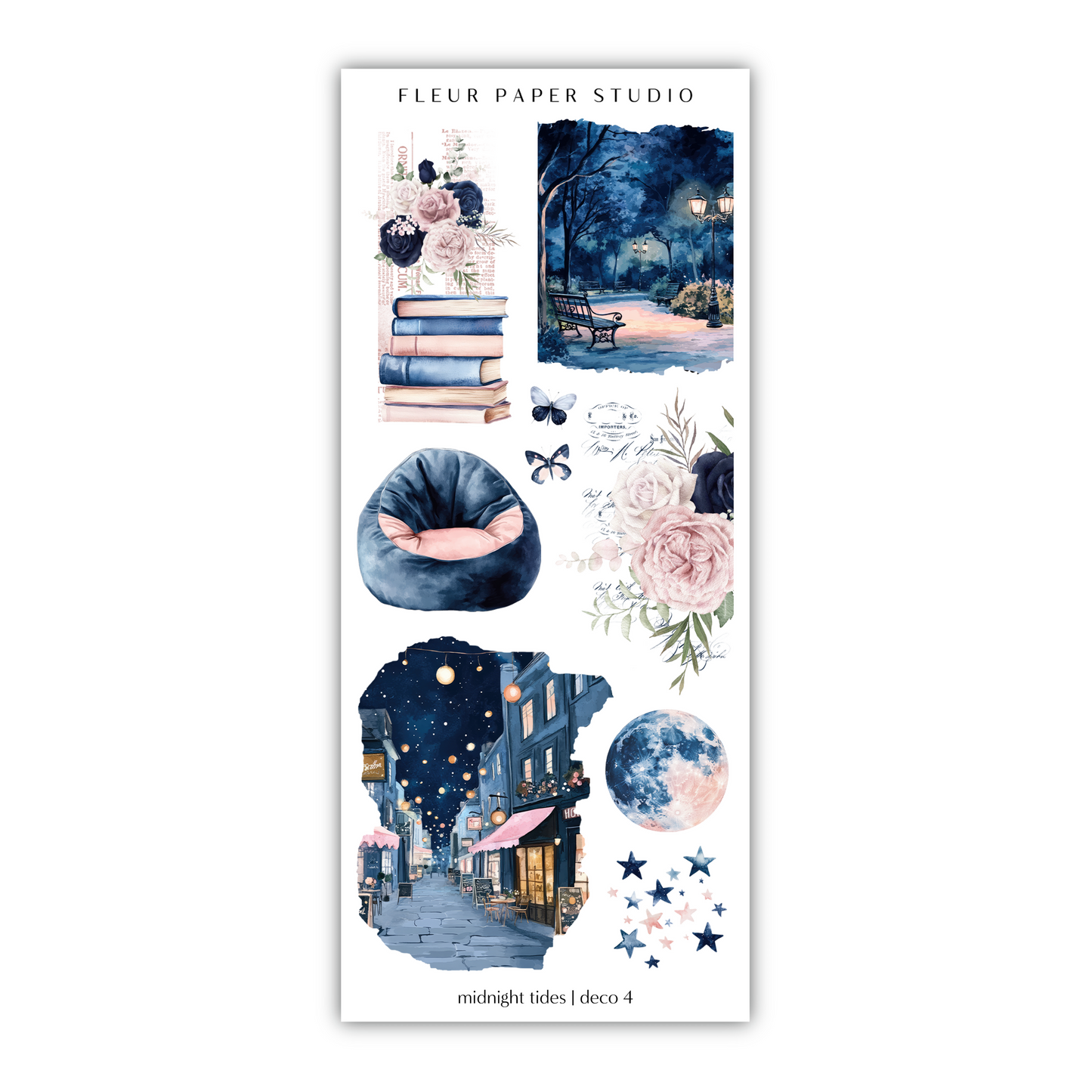 Midnight Tides | Decorative Kit
