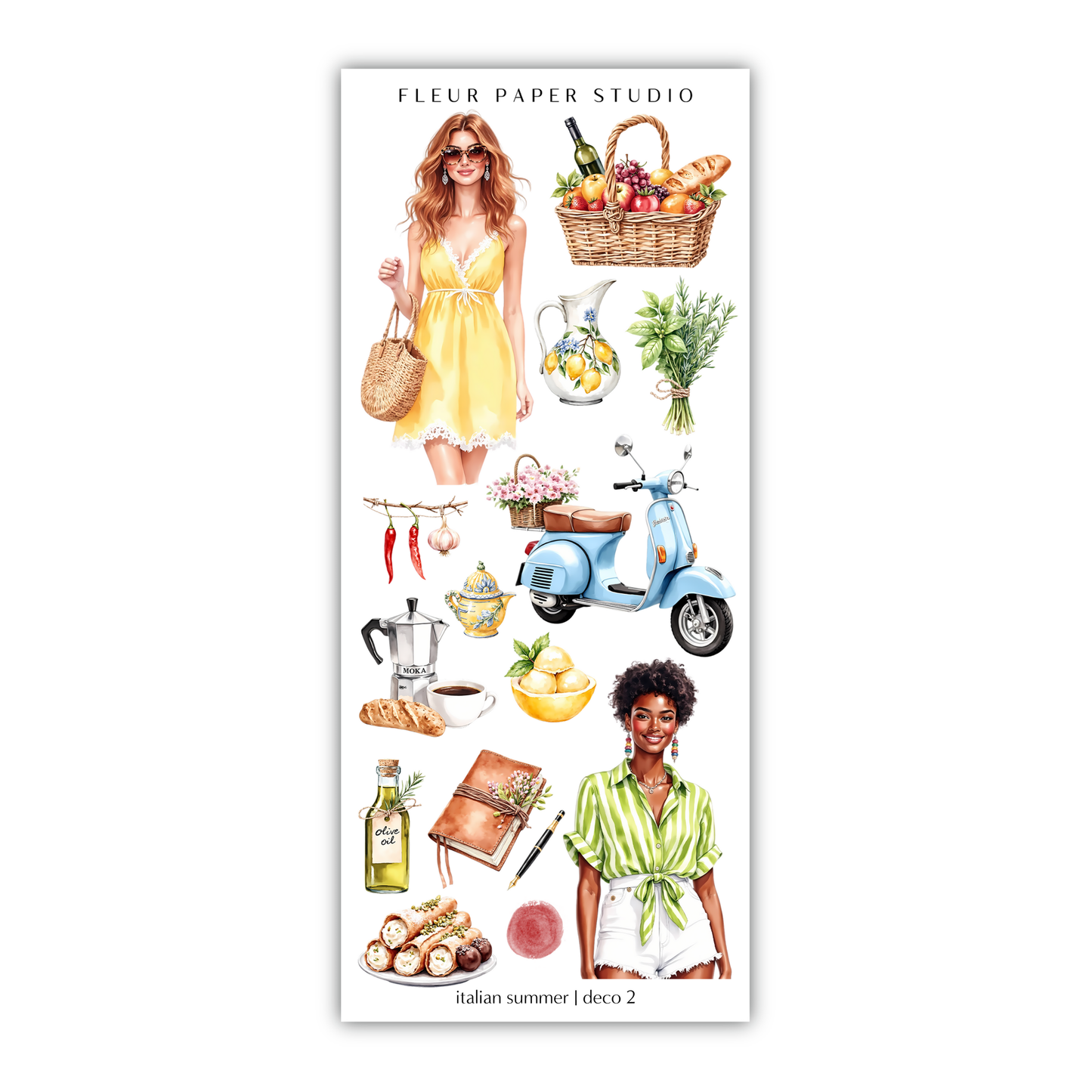 Italian Summer | Decorative Kit