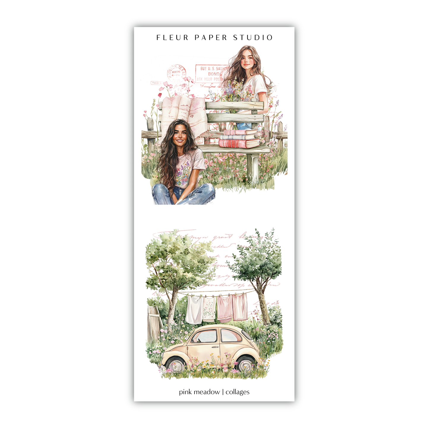 Pink Meadow | Decorative Kit