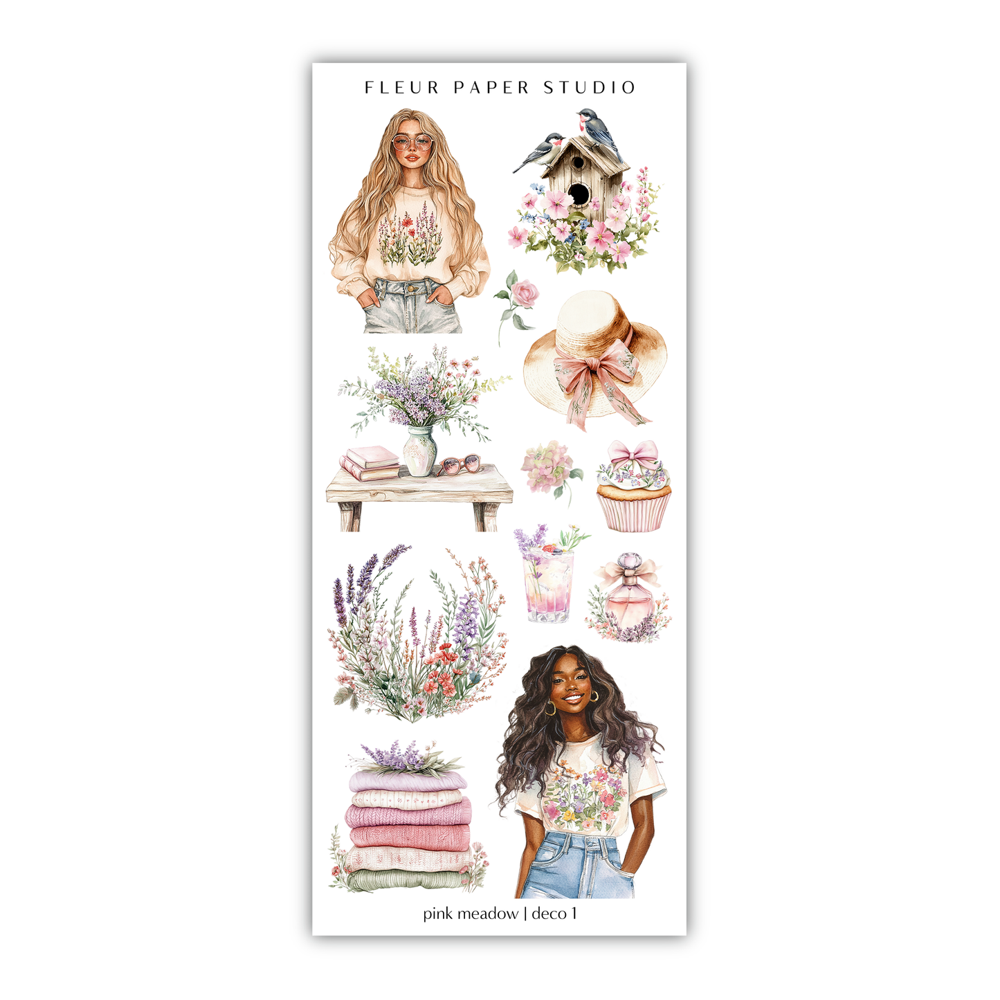 Pink Meadow | Decorative Kit