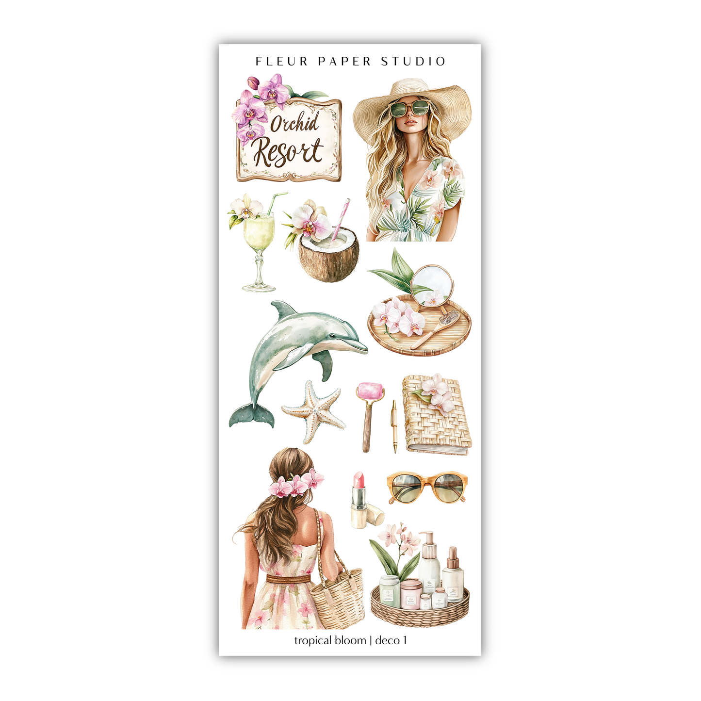 Tropical Bloom | Decorative Kit