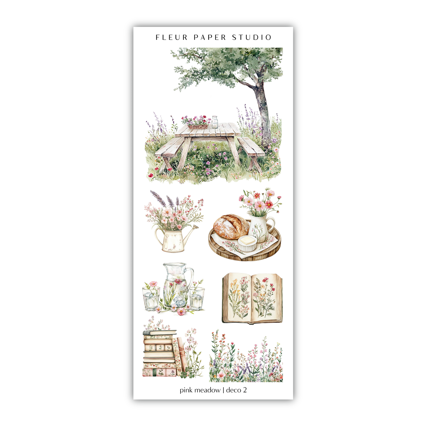 Pink Meadow | Decorative Kit