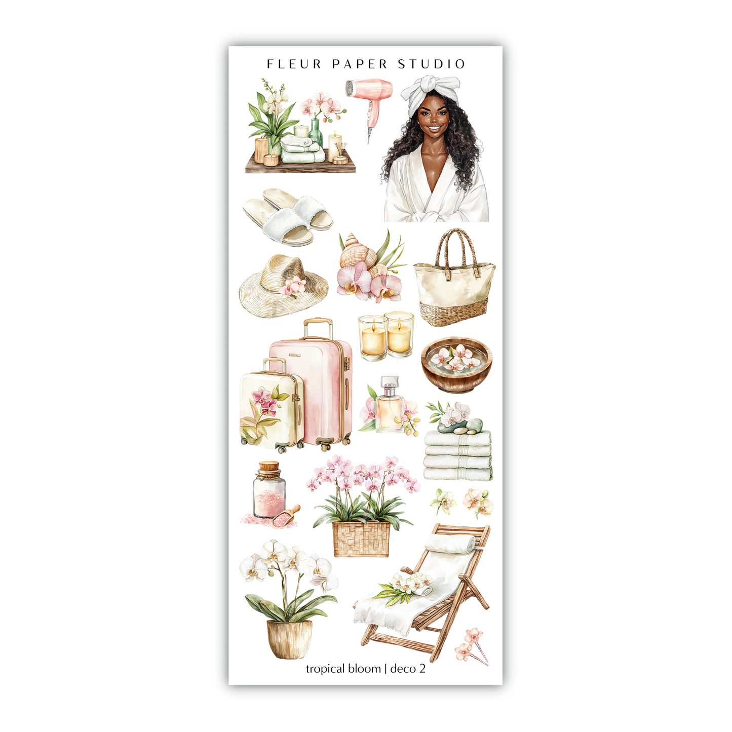 Tropical Bloom | Decorative Kit