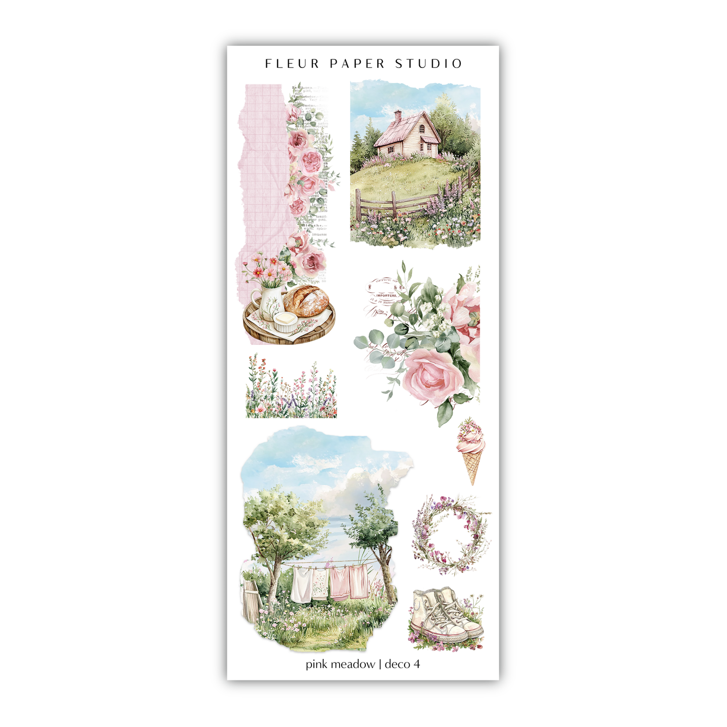 Pink Meadow | Decorative Kit