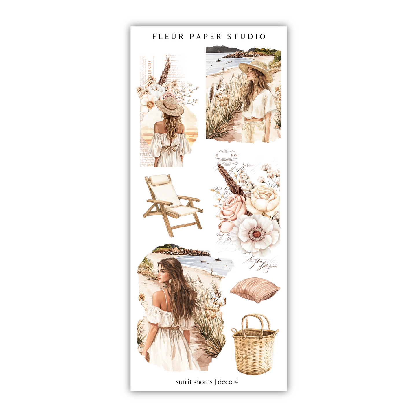 Sunlit Shores | Decorative Kit