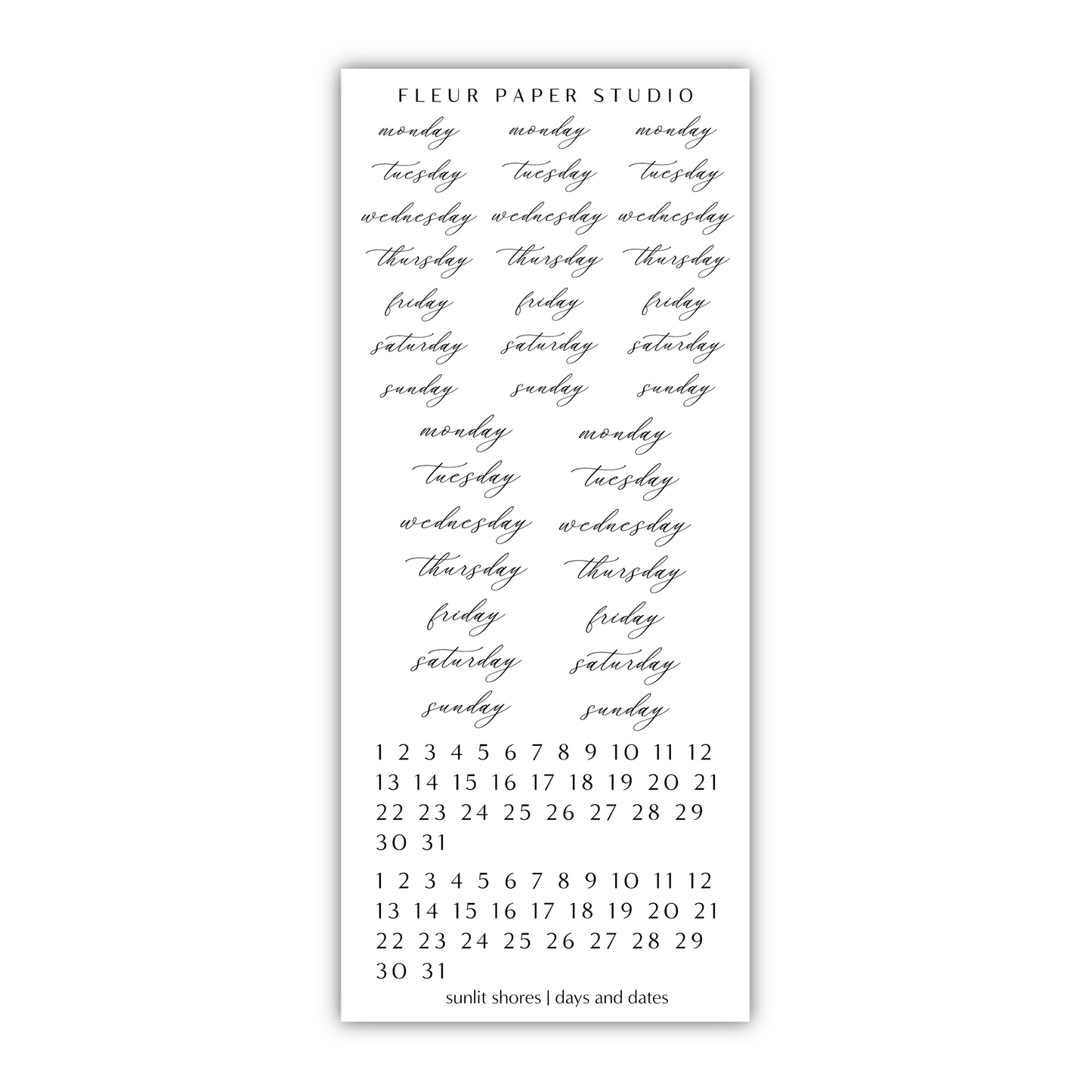 Sunlit Shores | Decorative Kit