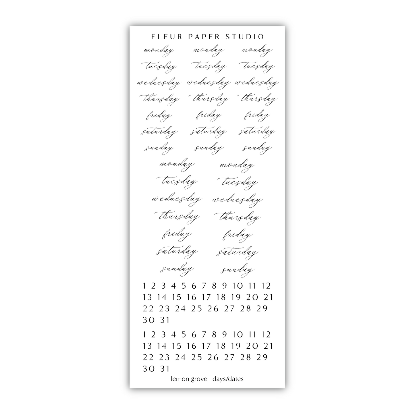 Lemon Grove | Decorative Kit
