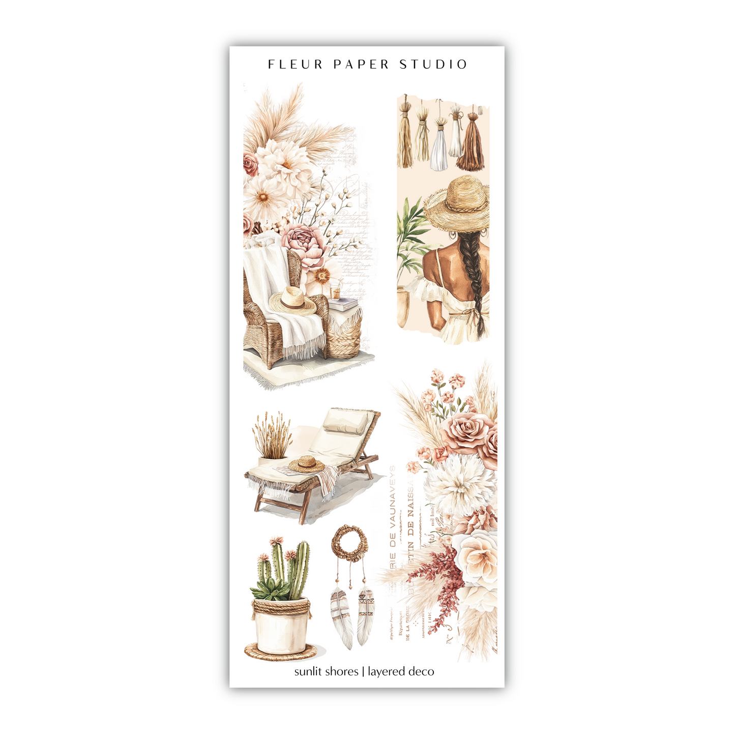 Sunlit Shores | Decorative Kit