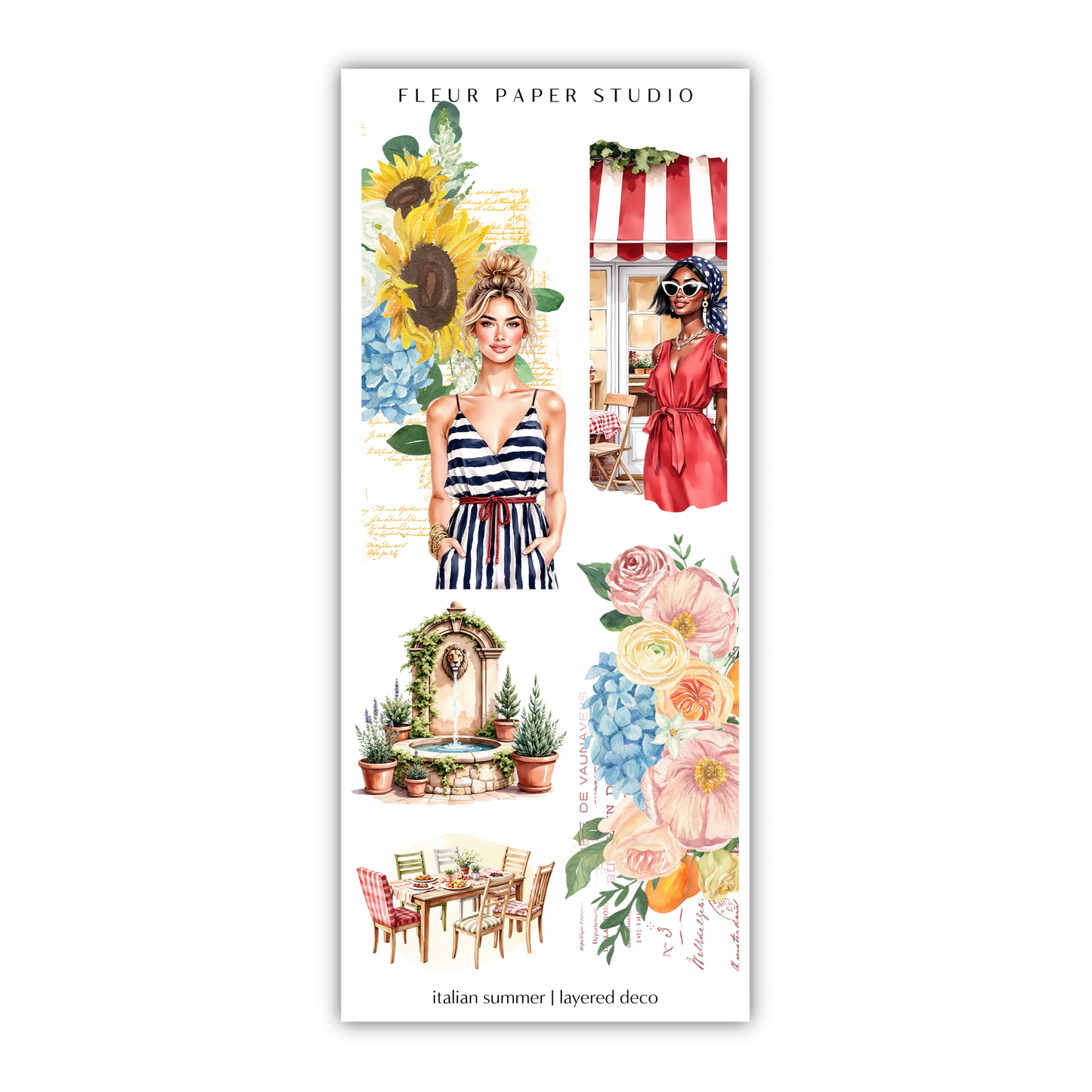 Italian Summer | Decorative Kit