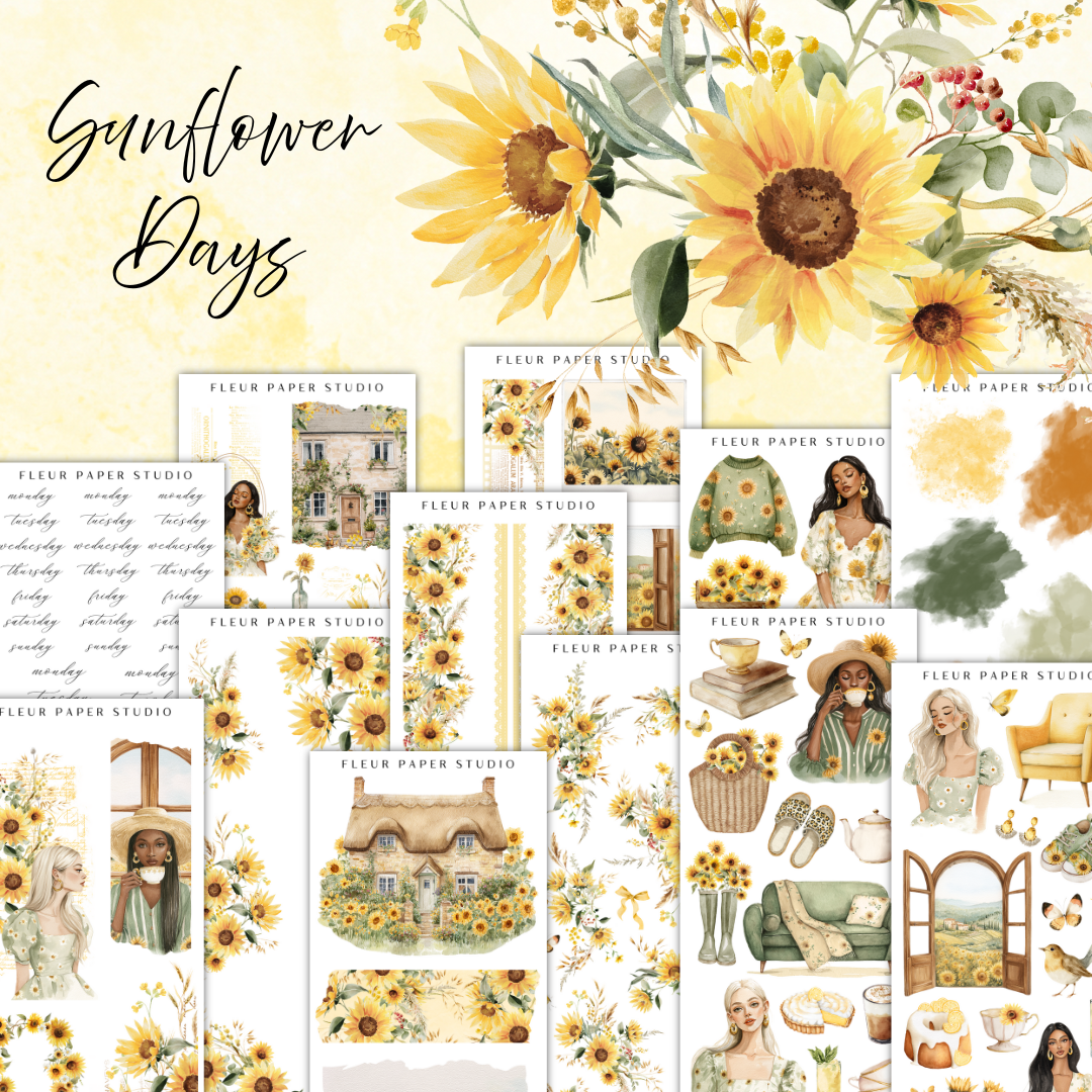 Sunflower Days | Decorative Kit