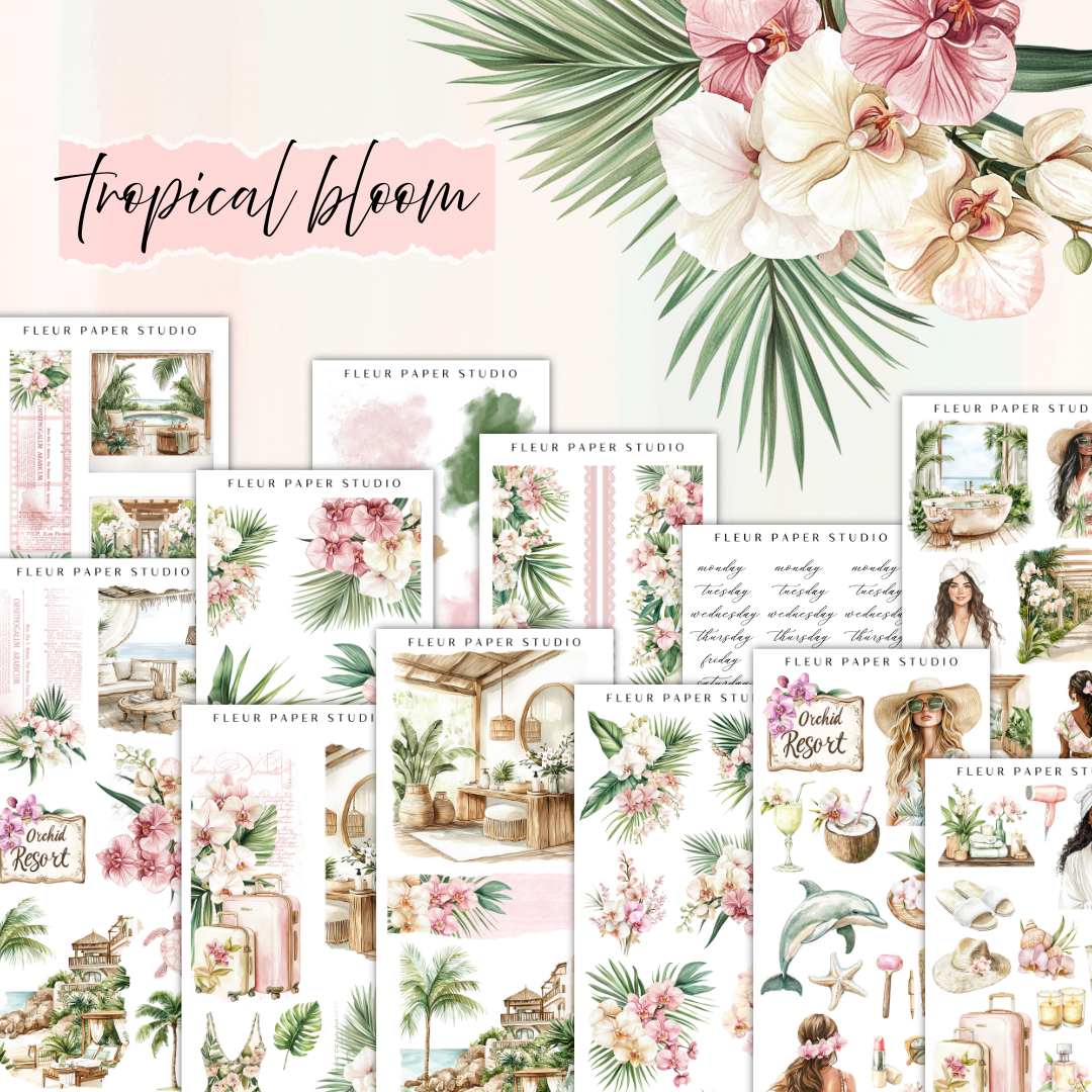 Tropical Bloom | Decorative Kit