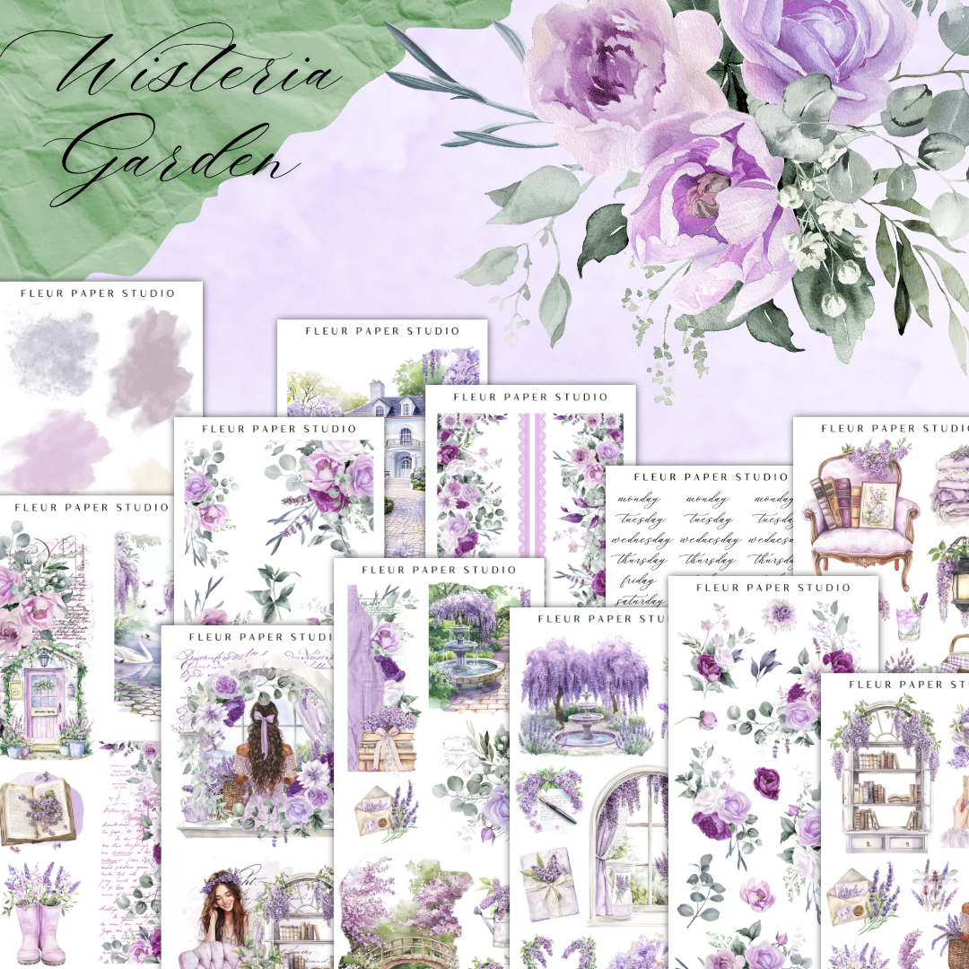 Wisteria Garden | Decorative Kit