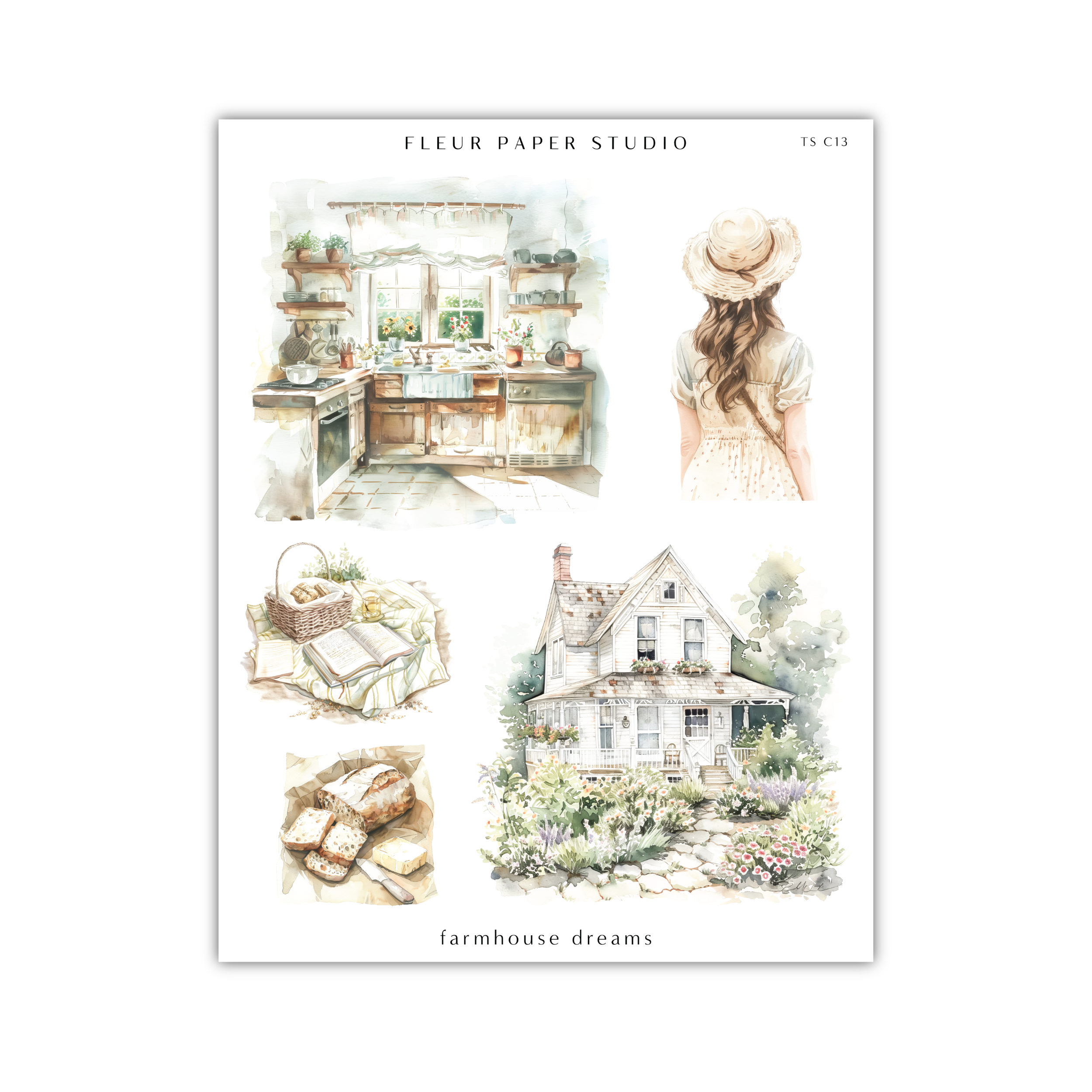 Farmhouse Dreams – Fleur Paper Studio