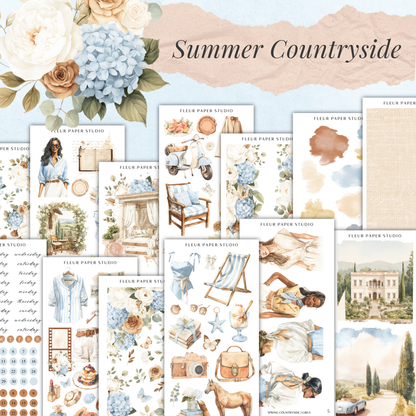 Summer Countryside | Decorative Kit