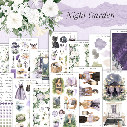 Night Garden | Decorative Kit