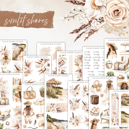 Sunlit Shores | Decorative Kit