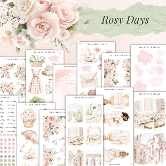 Rosy Days | Decorative Kit