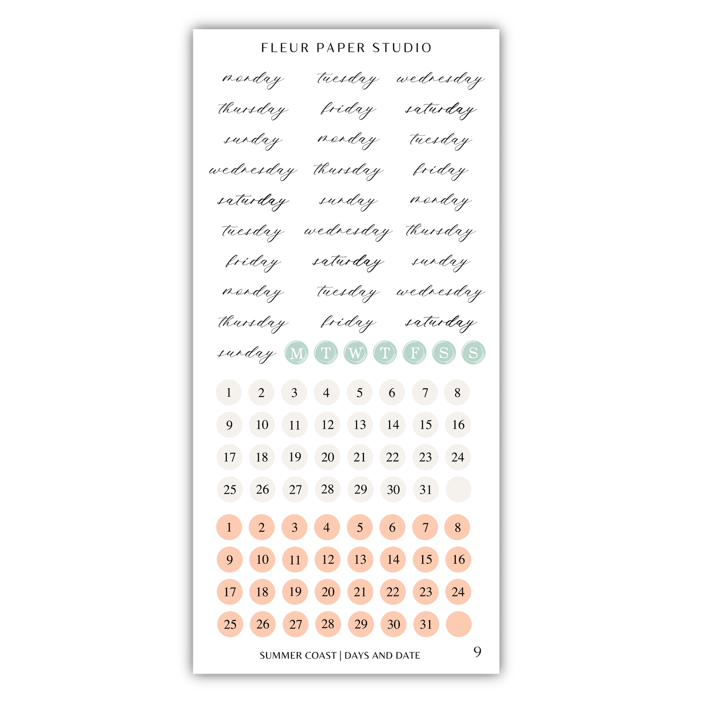 Summer Coast | Decorative Kit