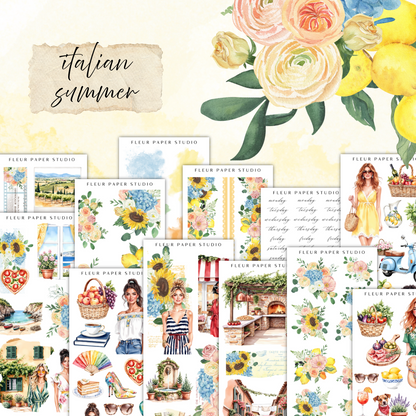 Italian Summer | Decorative Kit