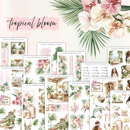 Tropical Bloom | Decorative Kit